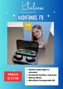 AUDIFONOS F9